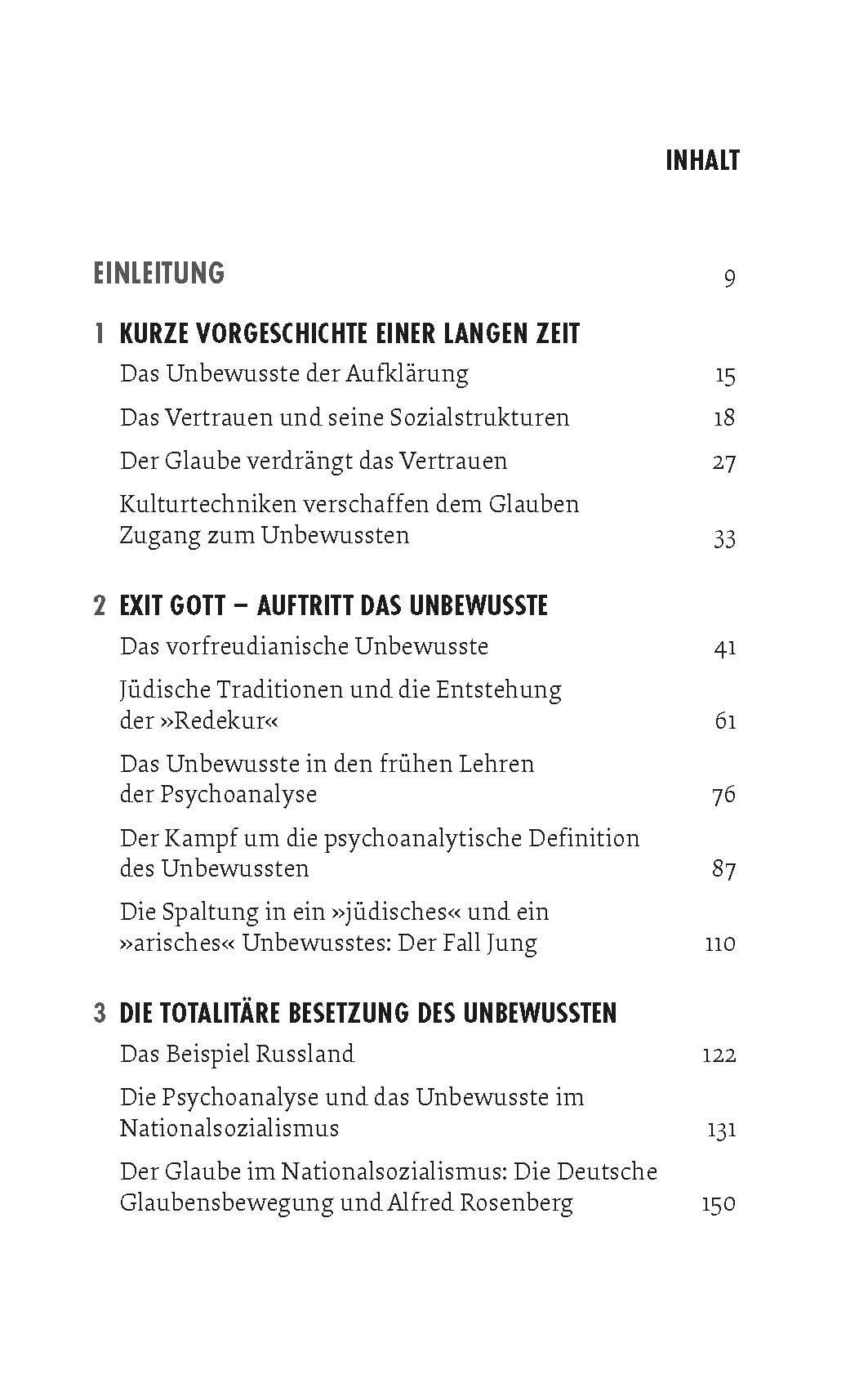 Inhaltsverzeichnis Teil 1