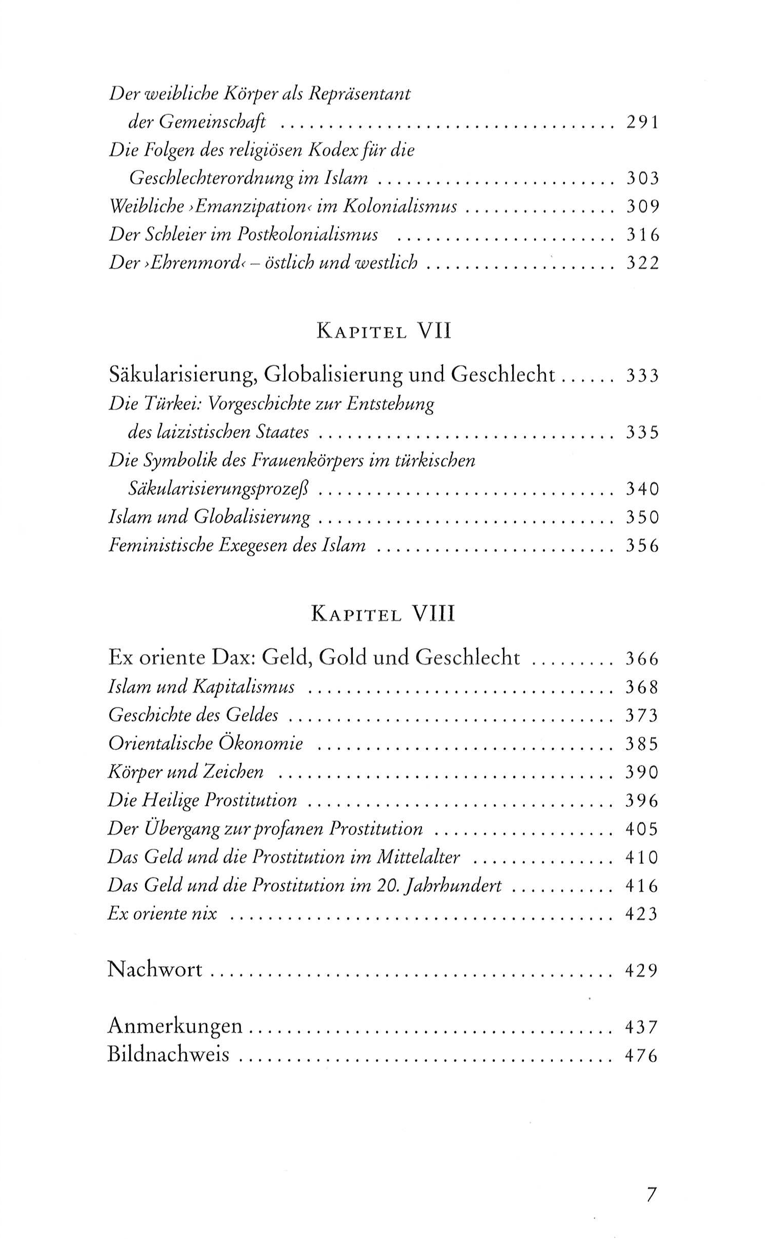 Inhaltsverzeichnis Teil 3