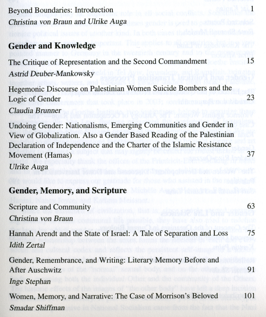 Inhaltsverzeichnis Teil 1