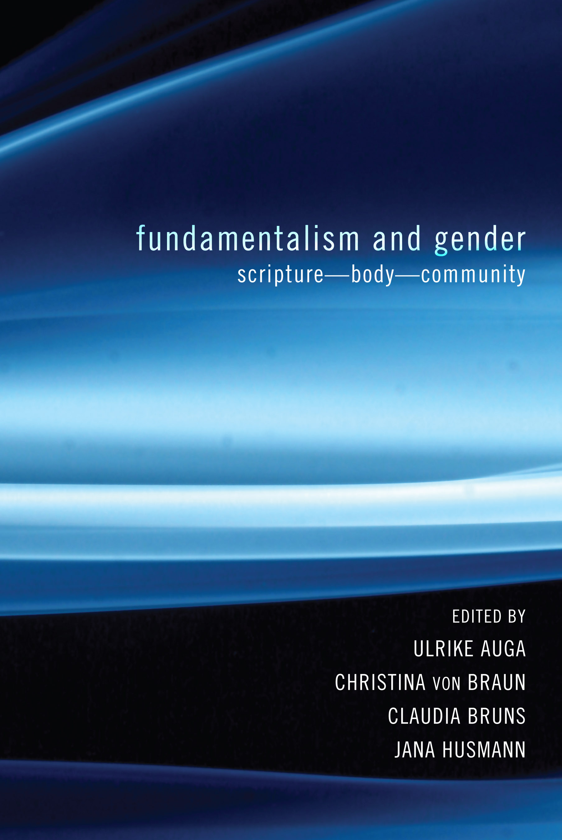 Cover von 'fundamentalism and gender'