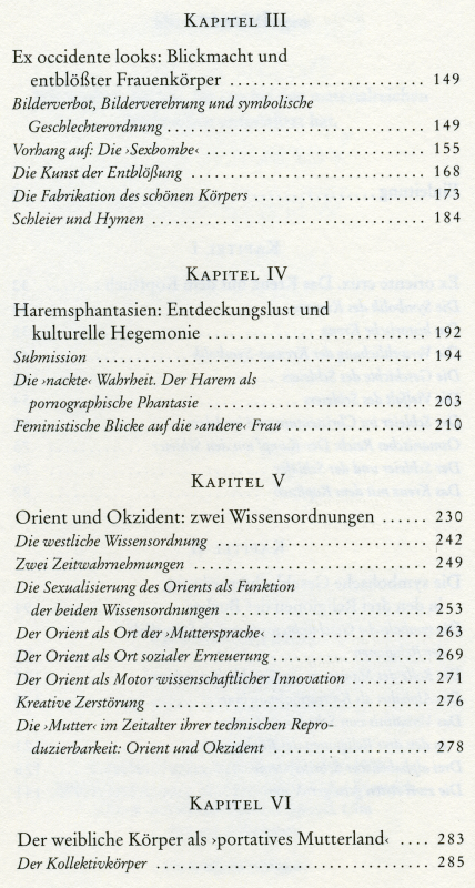 Inhaltsverzeichnis Teil 2