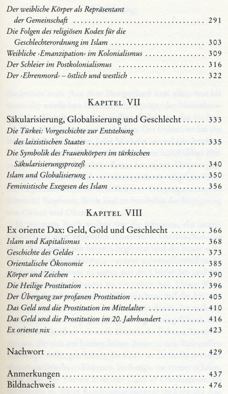 Inhaltsverzeichnis Teil 3